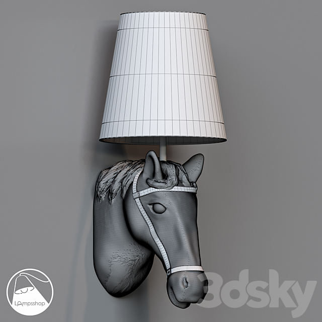 LampsShop.ru B4119 Sconce Courser 3DSMax File - thumbnail 2