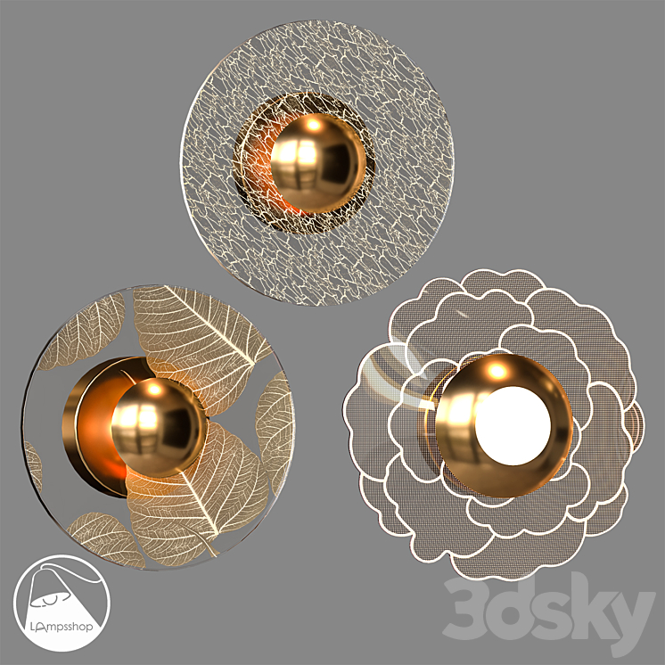 LampsShop.ru B4213 Sconce Modes 3DS Max - thumbnail 1