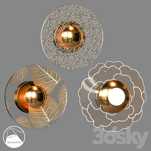 LampsShop.ru B4213 Sconce Modes 3DSMax File - thumbnail 1