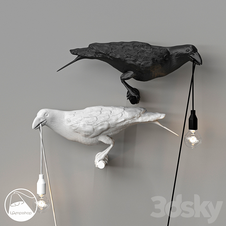 LampsShop.ru NL5085 Sconce Crow Lamp 3DS Max - thumbnail 1