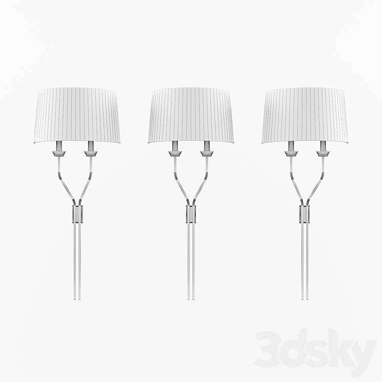 Lana Tail Sconce Circa ligting 3DS Max - thumbnail 2