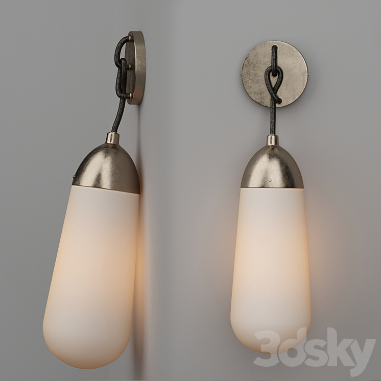 lariat lamp 3DS Max - thumbnail 1