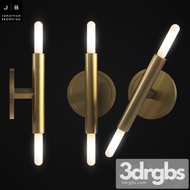 Le petite pentagone sconce jonathan browning 3dsmax Download - thumbnail 1