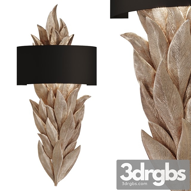 Leaf shaped wall lamp evo s - thumbnail 1