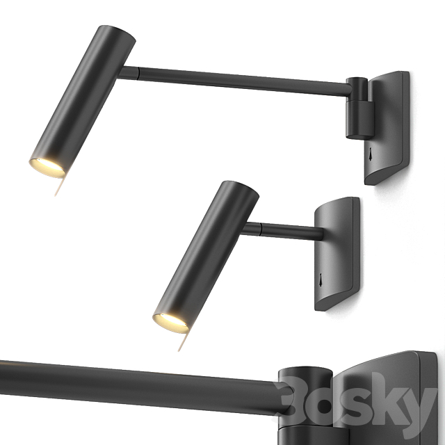 Leda Swing Wall Sconce By Astro lighting 3DS Max Model - thumbnail 2