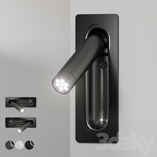 Ledtube wall lights 3DSMax File - thumbnail 1