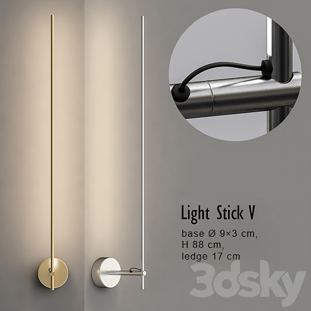 Light stick v 3DSMax File - thumbnail 1