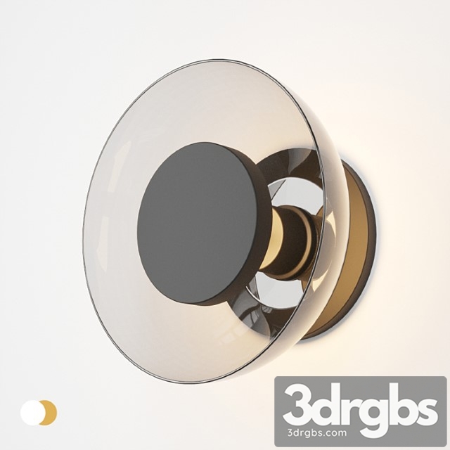 Lightology Aura Wall Light By Marset 3dsmax Download - thumbnail 1