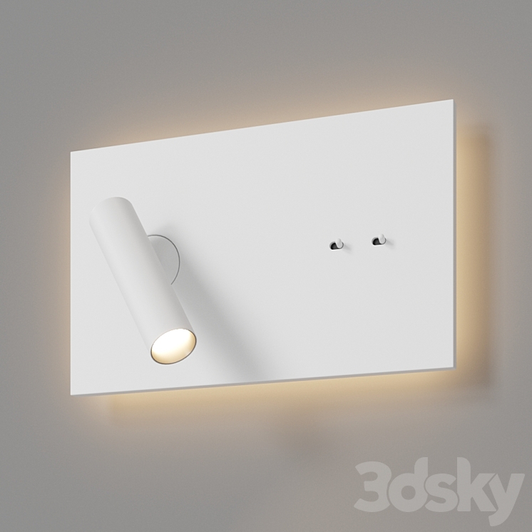 Lightology EDGE READER MINI WALL SCONCE By Astro Lighting 3DS Max Model - thumbnail 2