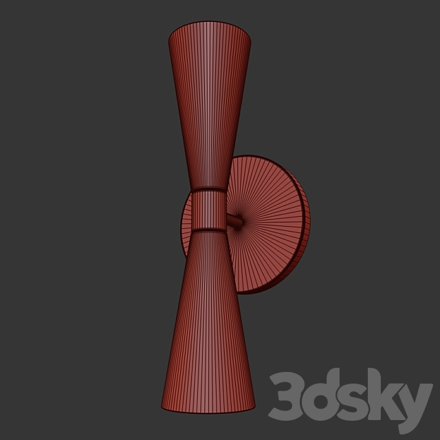 Lightology MILO WALL SCONCE 3DS Max Model - thumbnail 2