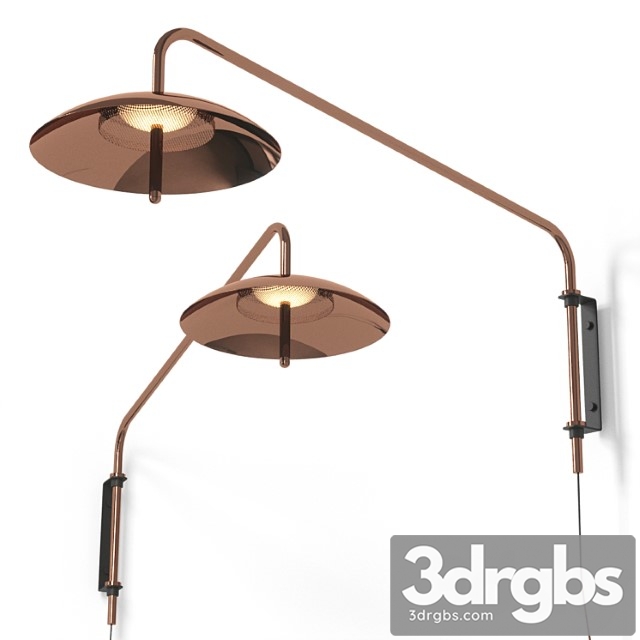 Lightology signal swing arm wall light by souda - thumbnail 1