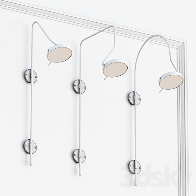 Line Bed Lights II 3DSMax File - thumbnail 3