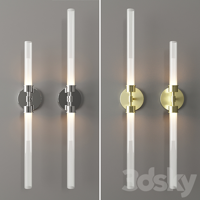 Linger wall sconce by Tech Lighting 3ds Max - thumbnail 1