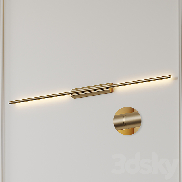 LINK Double Reading Wall Lamp 3DSMax File - thumbnail 2