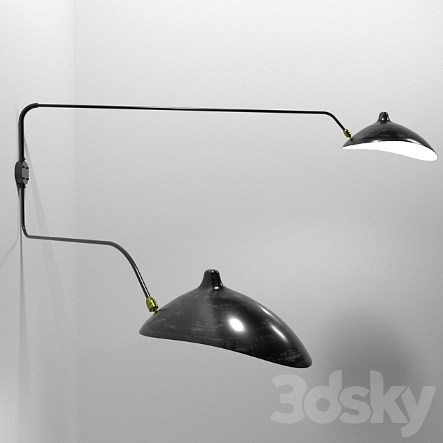 Loft Sconce 3ds Max - thumbnail 1