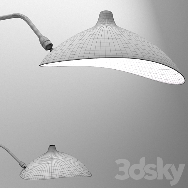 Loft Sconce 3ds Max - thumbnail 3