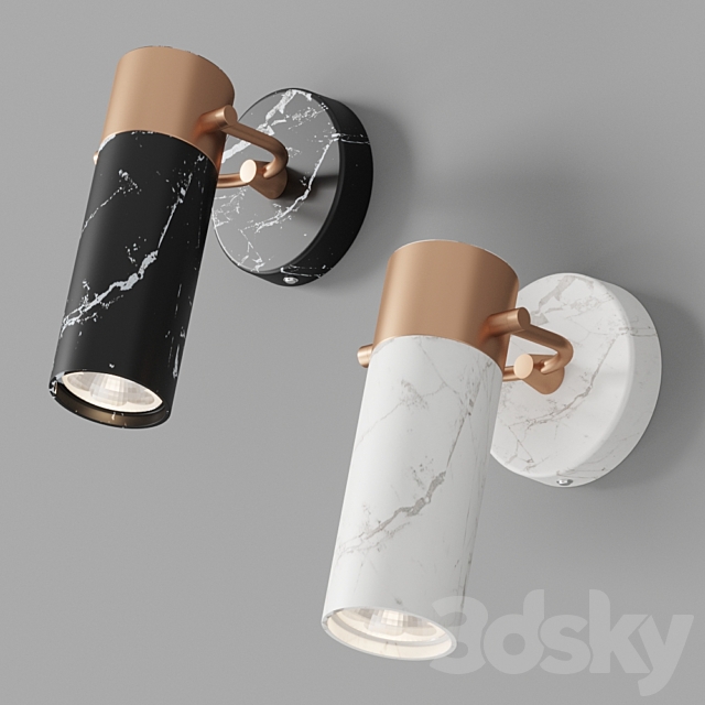 Loftconcept Nadine Sconce black 3DSMax File - thumbnail 1