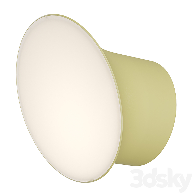 LUCEPLAN ECRAN IN OUT | Wall Light 3DS Max Model - thumbnail 2