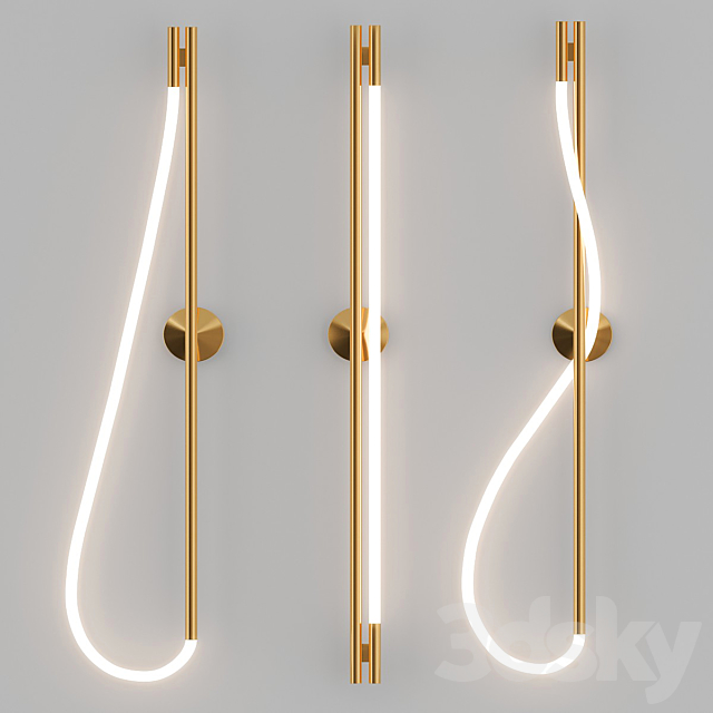 Luke Lamp Co Wall Sconce Collection 3DSMax File - thumbnail 1