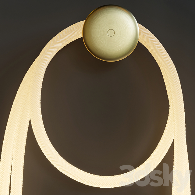 luke lamp wall light 3ds Max - thumbnail 2