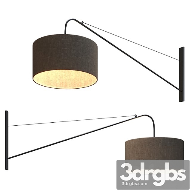 Luxcambra arco a wall light 3dsmax Download - thumbnail 1