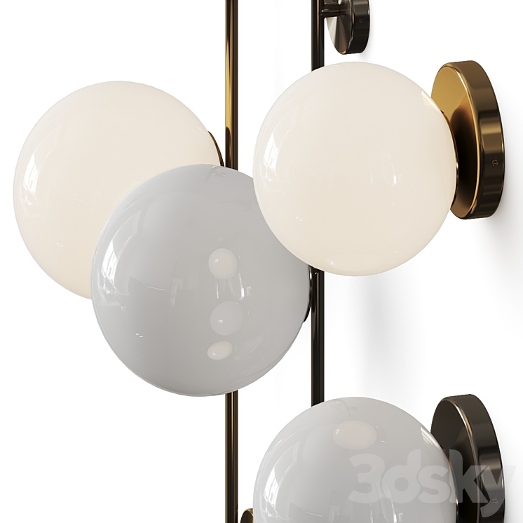 Luxcambra Lymington Wall Lamps 3DS Max Model - thumbnail 2