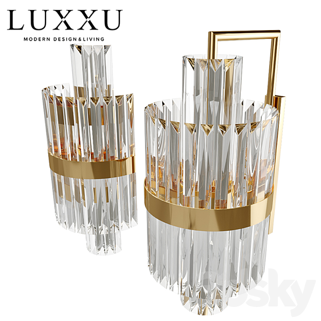 Luxxu LIBERTY I and LIBERTY II wall 3DS Max Model - thumbnail 2