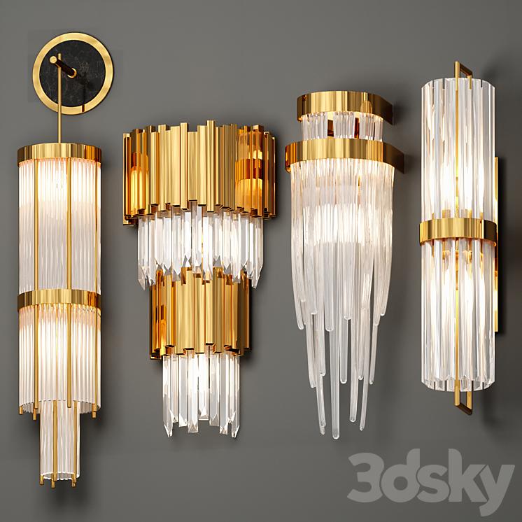 Luxxu Wall Lamps 2 3DS Max - thumbnail 2