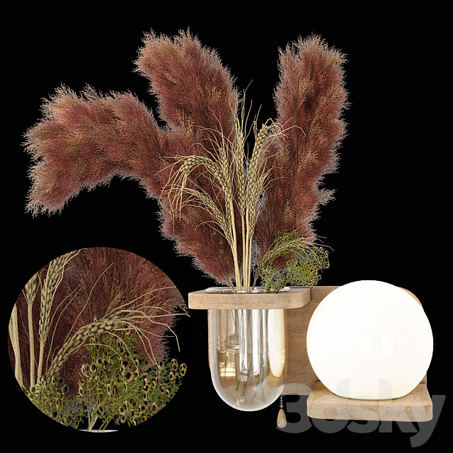 Lyla LED Lamp Planter 001 3DSMax File - thumbnail 2