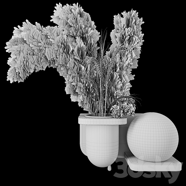 Lyla LED Lamp Planter 001 3DSMax File - thumbnail 3