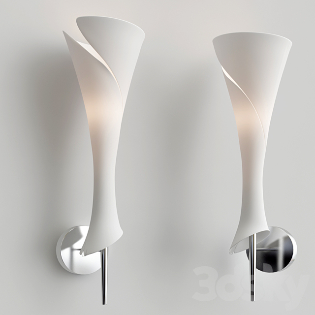 Mantra wall lamp Zack 0773 3ds Max - thumbnail 1