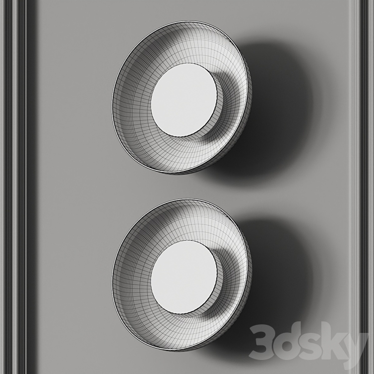 Marset Aura Plus Wall Lamps 3DS Max - thumbnail 2