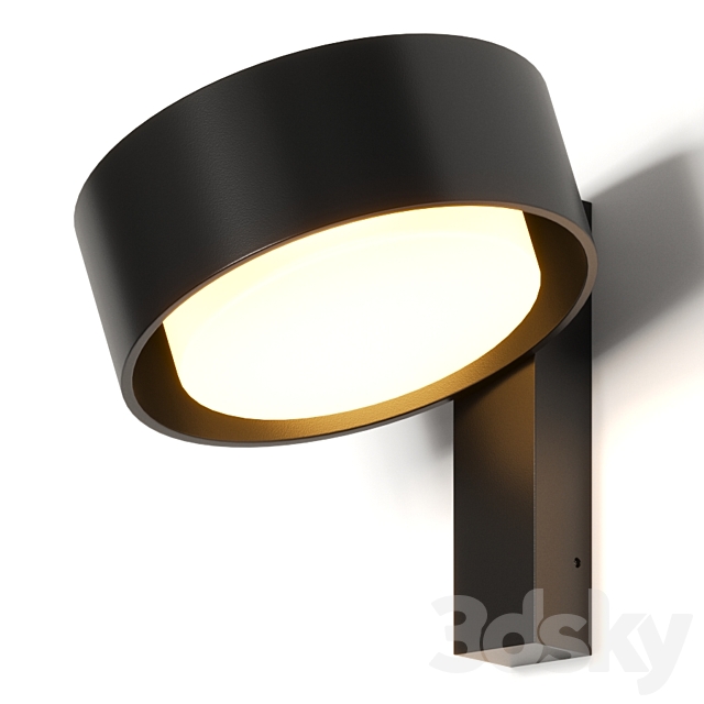 Marset Plaff-on Wall Lamp 3DSMax File - thumbnail 1