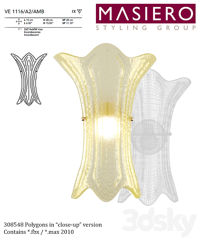 Masiero VE 1116 3DSMax File - thumbnail 1