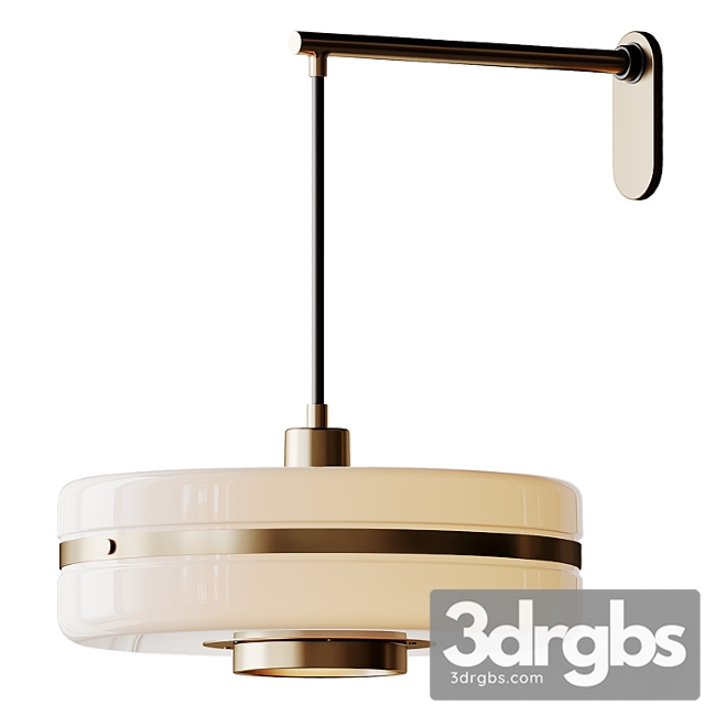 Masina Wall Lamp From Bert Frank 3dsmax Download - thumbnail 1