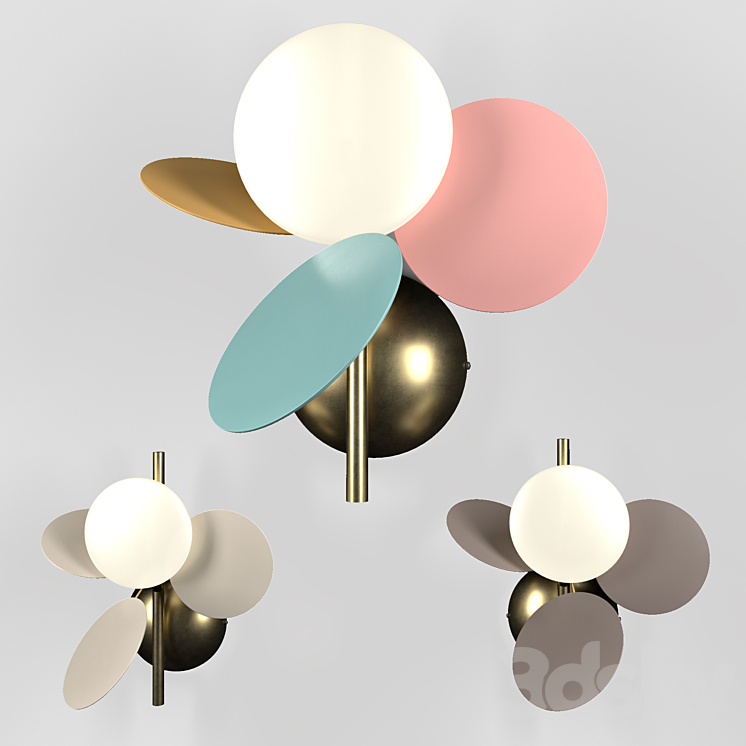 Matisse Wall Lamp Lampatron 3DS Max - thumbnail 1