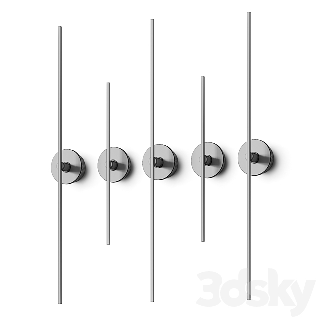 Matlight Milano Essential Stick Wall Lamps 3DS Max Model - thumbnail 4