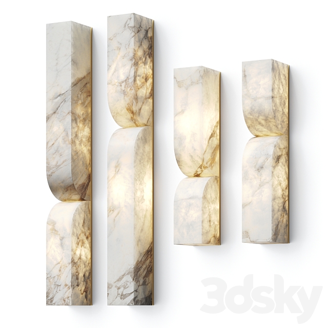 Matthew McCormick Labra\\Lampatron Dash Wall Lamps 3DS Max Model - thumbnail 1