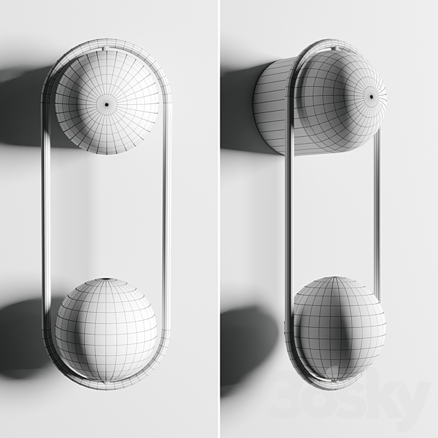 Matthew McCormick Mila Sconce wall light 3DSMax File - thumbnail 3