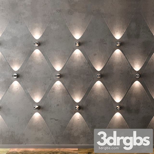 Maxmer wall lights 3dsmax Download - thumbnail 1