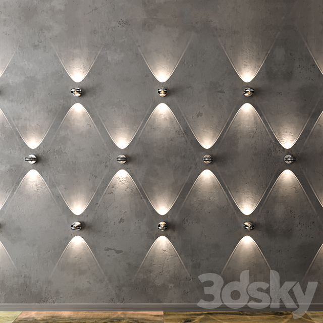 Maxmer Wall Lights 3DSMax File - thumbnail 1