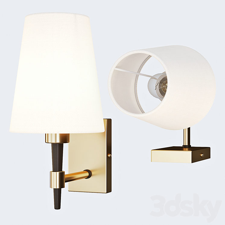 Maytoni: Wall Lamp – Zaragoza 3DS Max - thumbnail 1