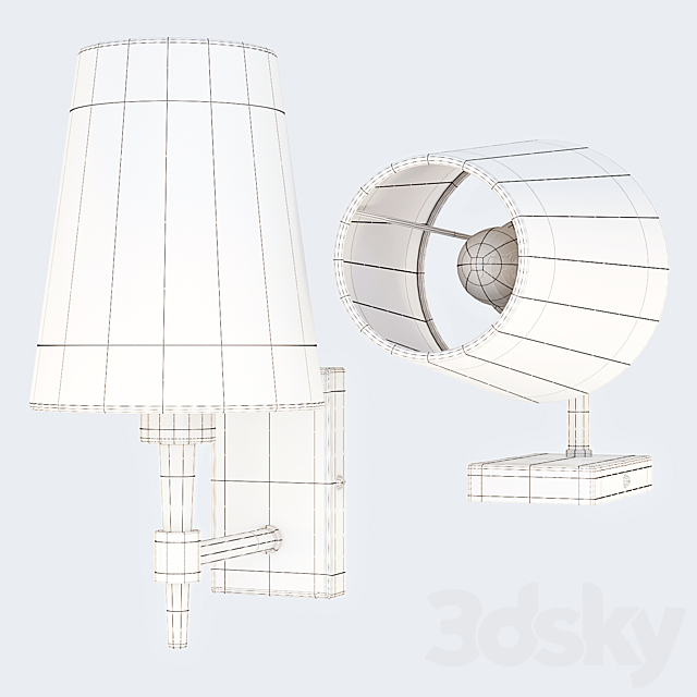 Maytoni: Wall Lamp – Zaragoza 3DSMax File - thumbnail 2