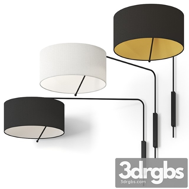 Melia by brossier saderne wall lamp - thumbnail 1