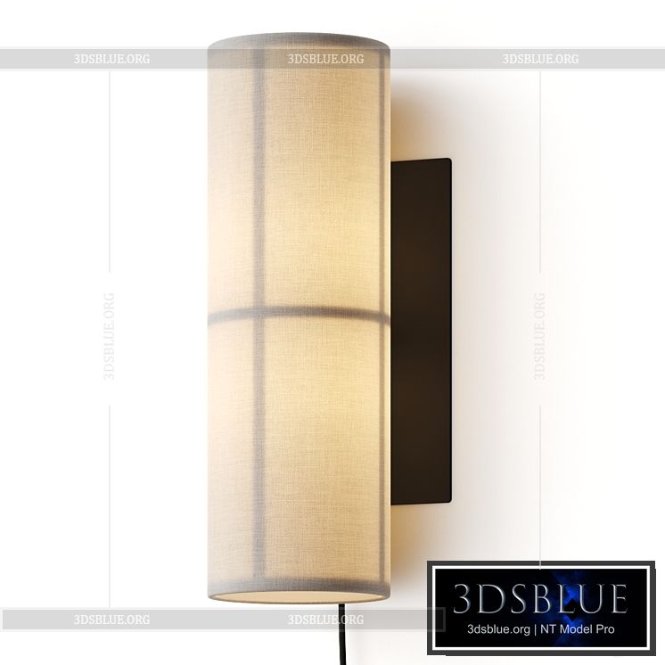 Menu Hashira Wall Lamp 3DS Max - thumbnail 3