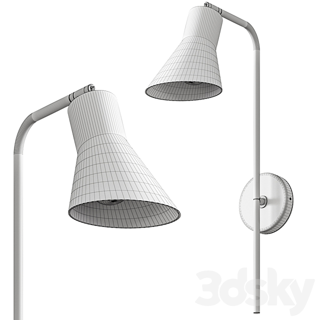 Metal Lux Conico Wall Lamp 3ds Max - thumbnail 2