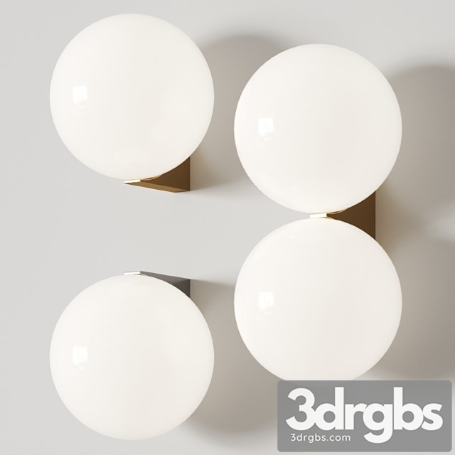 Michael anastassiades single & double wall lamps 3dsmax Download - thumbnail 1