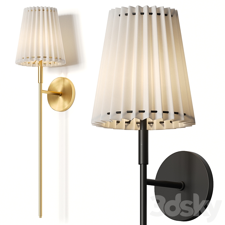 Mitzi Demi Long Stem Wall Sconce 3DS Max Model - thumbnail 1