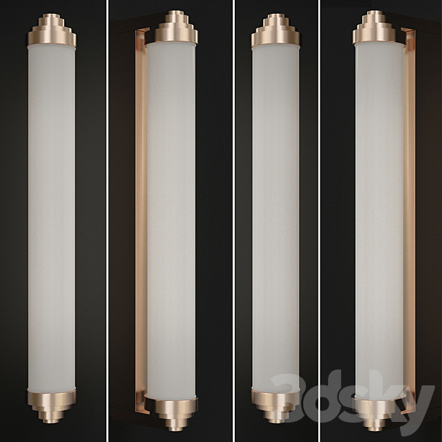 MLE – BATHROOM wall lamp 3DSMax File - thumbnail 1