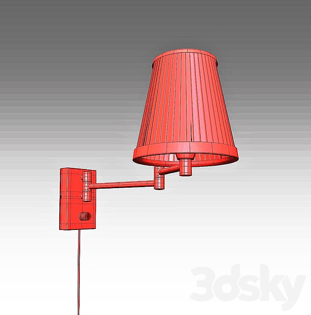 Model KIRSTEN. wall lamp from MARKSLOJD. Sweden. 3DSMax File - thumbnail 3